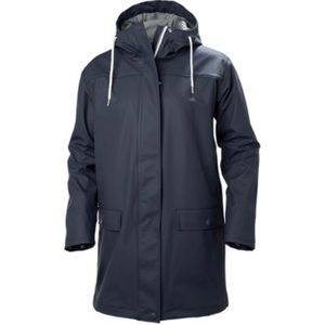 Helly Hansen Women’s Dunloe Rain Jacket in Navy Blue